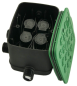 Preview: Mini-Expressbox - Vormontierte-Magnetventile mit Box 4 Ventile, 25 mm, 3/4" AG, 24 VAC und 9 VDC, Ventilbox mit Magnetventilen 3/4" vormontiert, für WPX, Node, Rain-Bird, Hunter usw.